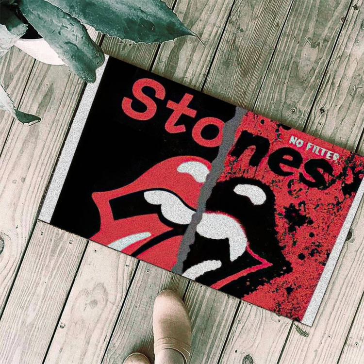 The Rolling Stones Cactus Logo Door Mat