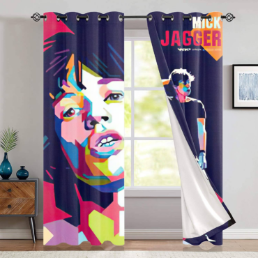 The Rolling Stones Thirsty Window Curtain