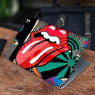 The Rolling Stones Bullet in Mouth Macbook Case