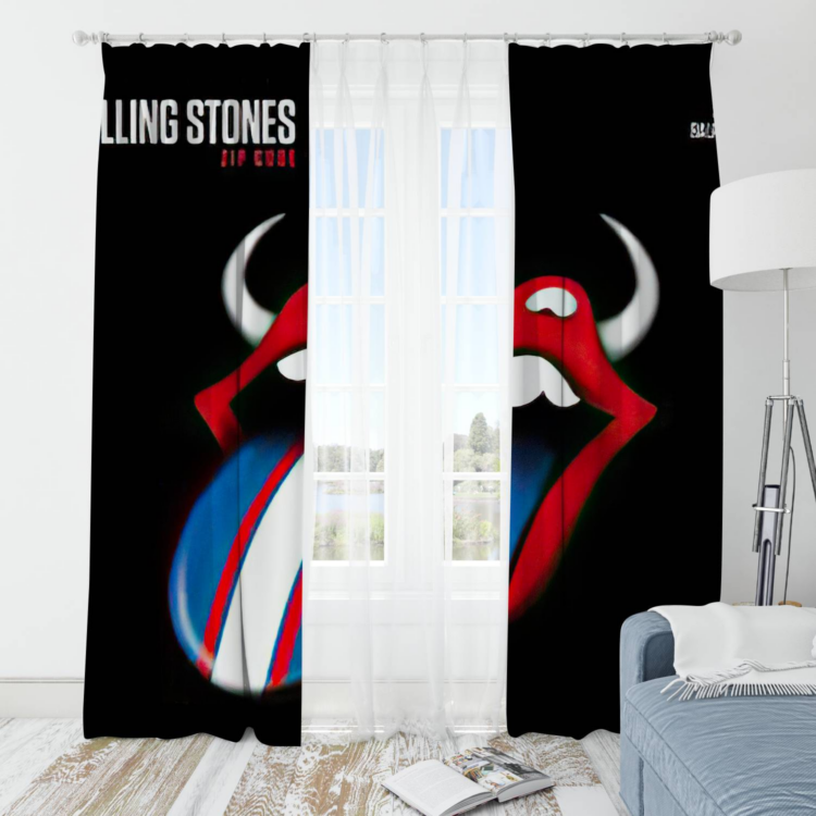The Rolling Stones Phoenix Arizona Window Curtain
