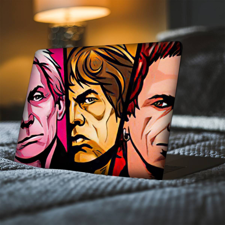 The Rolling Stones Colorful Sunshine Macbook Case