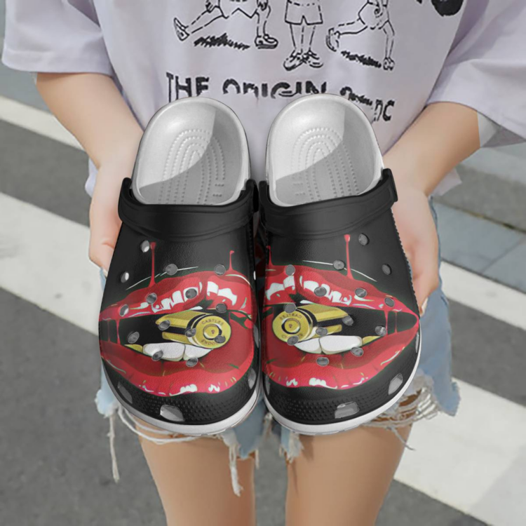 The Rolling Stones Graffiti Style Clogs