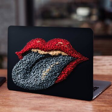 The Rolling Stones Berry Tougue Macbook Case