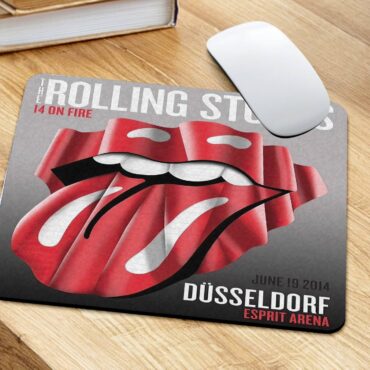 The Rolling Stones 14 On Fire Dusseldorf Mouse Pad