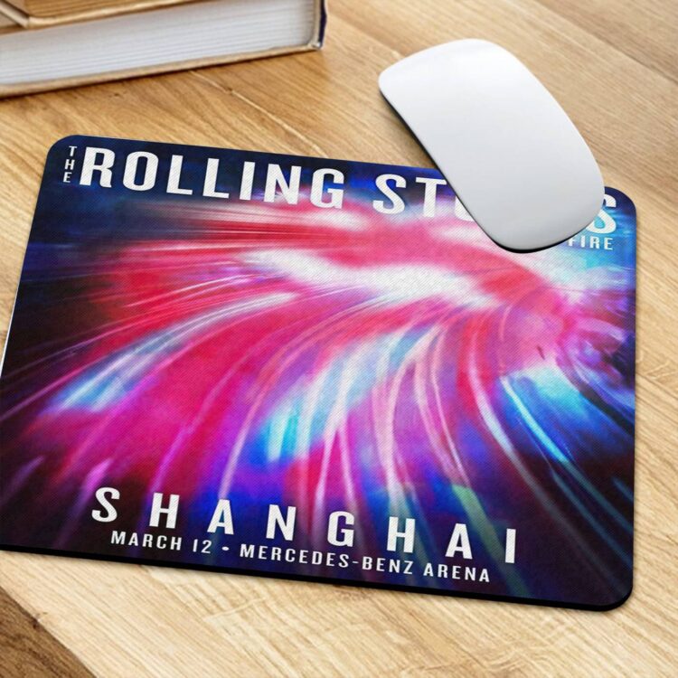 Rolling Stones 14 On Fire Shanghai Mouse Pad
