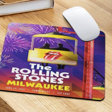 The Rolling Stone Zip Code Tour 2015 Milwaukee Mouse Pad