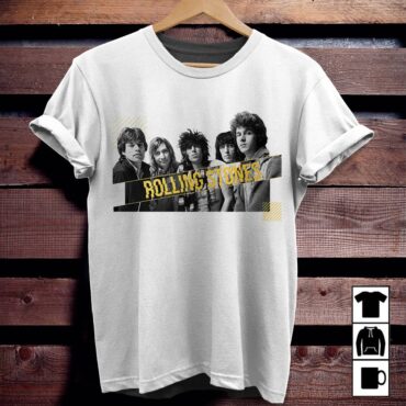 The Rolling Stones Retro Style Shirt - Limited