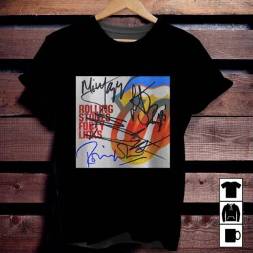 The Rolling Stones Forty Licks Signature Shirt - Limited