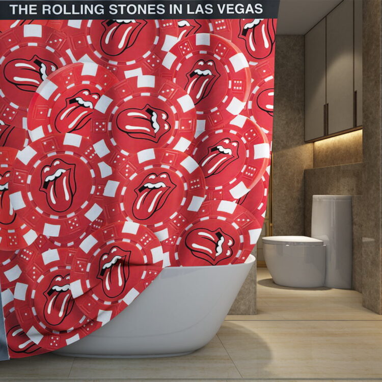 Las Vegas No Filter 2021 Tour Art Shower Curtain