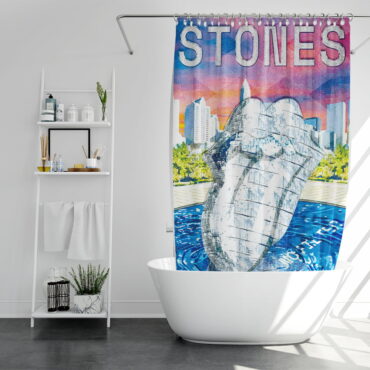 Shower Curtain 3 Charlotte No Filter 2021 Tour Lithograph