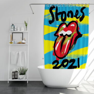 Shower Curtain 3 No Filter 2021 Admat Lithograph