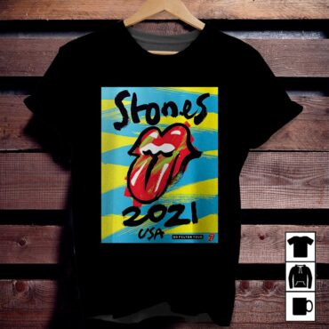 Rolling Stones No Filter 2021 Admat Lithograph Shirt