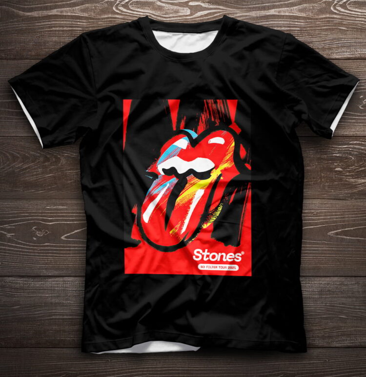 Rolling Stones No Filter 2021 Tour Program Shirt
