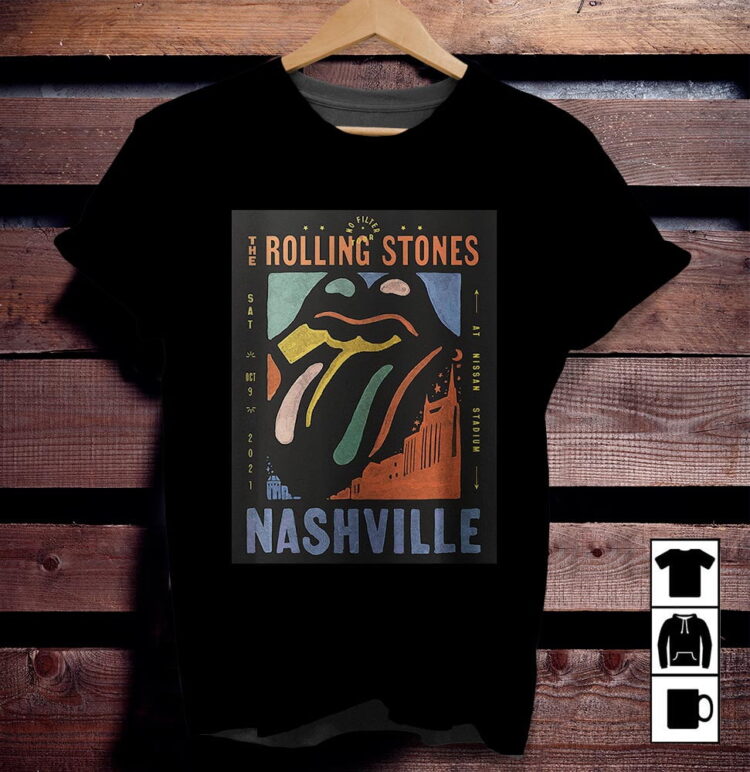 Rolling Stones Nashville No Filter Tour 2021 Shirt
