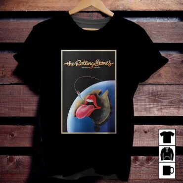 Rolling Stones 1973 Australia Tour Tshirt Shirt