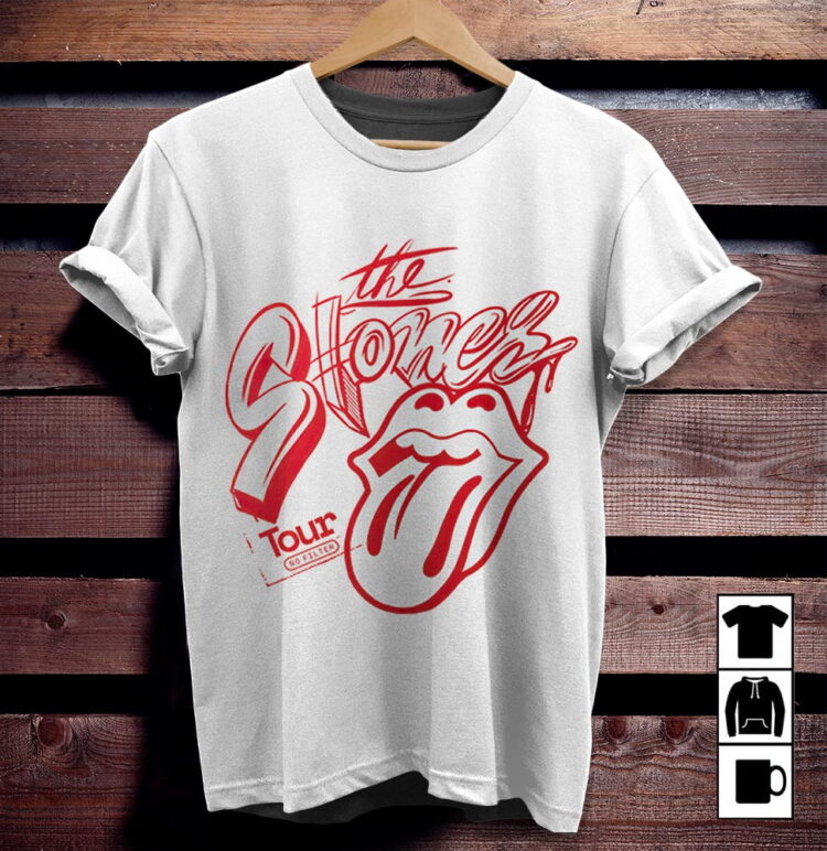 The Rolling Stones NoFilter USA 2021 White Shirt