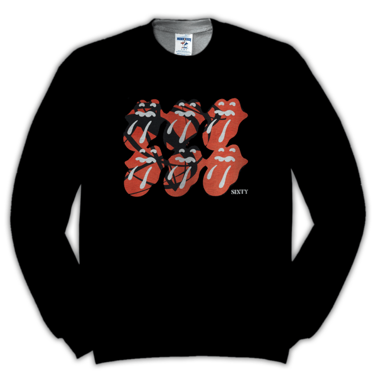 The Rolling Stones Sixty Multi Tongue Tour Shirt