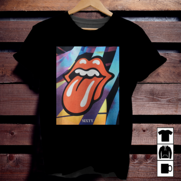 The Rolling Stones Sixty Box Graphic Europe Tour Shirt