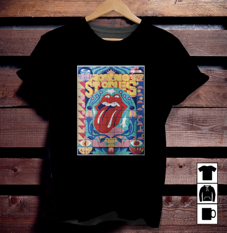 The Rolling Stones Madrid Sixty Tour 2022 Shirt