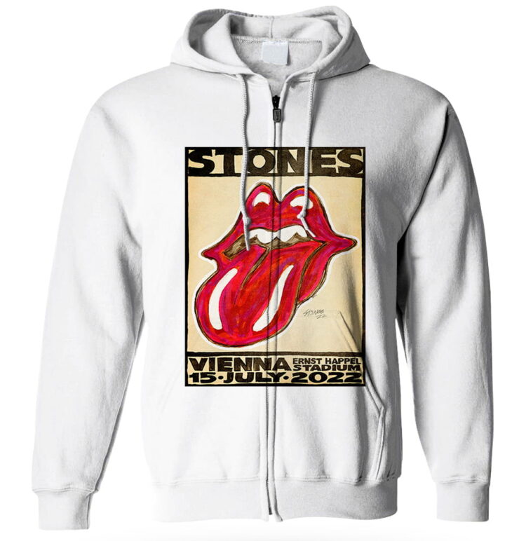 The Rolling Stones Vienna SIXTY Tour 2022 Shirt