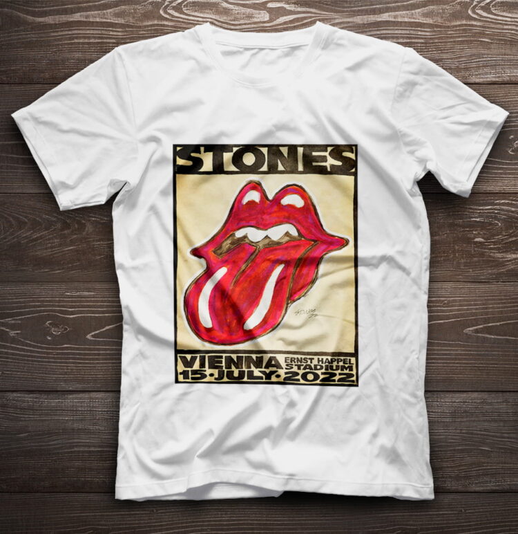 The Rolling Stones Vienna SIXTY Tour 2022 Shirt