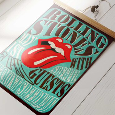 The Rolling Stones Altamont Speedway 1969 Poster