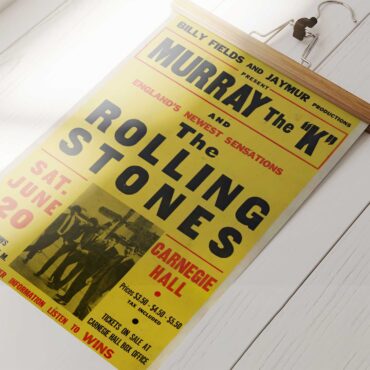 The Rolling Stones Carnegie Hall NY 1964 Poster