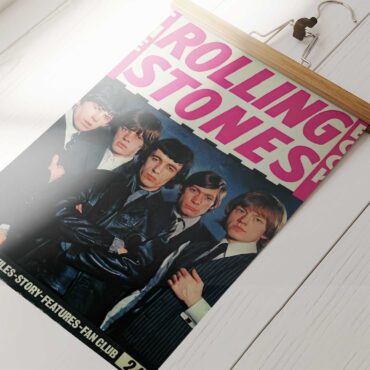 The Rolling Stones Fan Magazine 1964 Poster