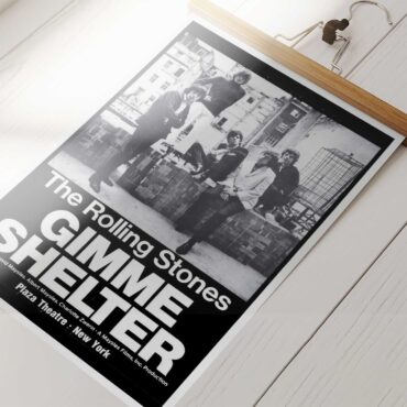 The Rolling Stones Gimme Shelter 1970 Poster