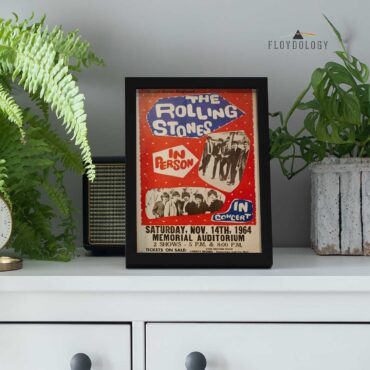 The Rolling Stones Memorial Auditorium 1964 Poster
