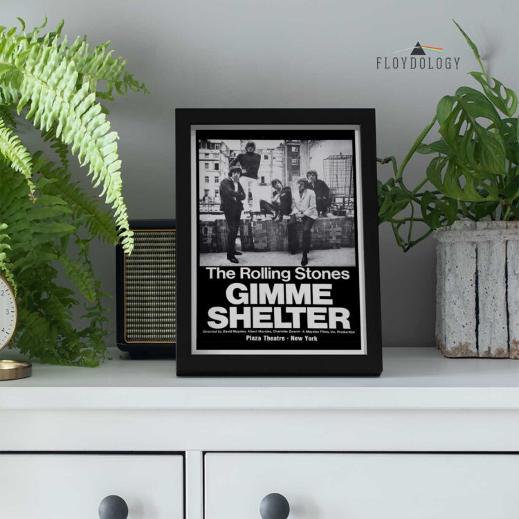 The Rolling Stones Gimme Shelter 1970 Poster