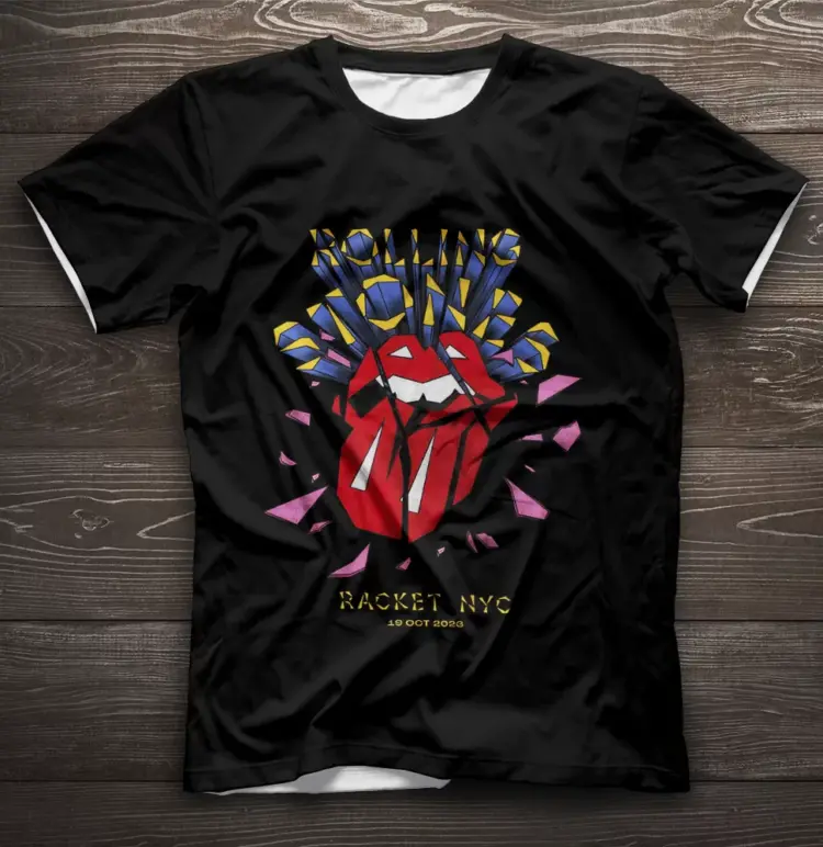 The Rolling Stones Hackney Diamond Racket NYC 2023 Shirt