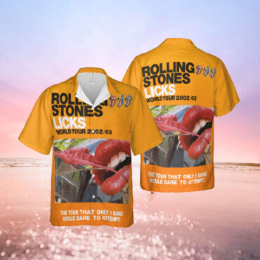 The Rolling Stones World Tour 02/03 Hawaiian Shirt
