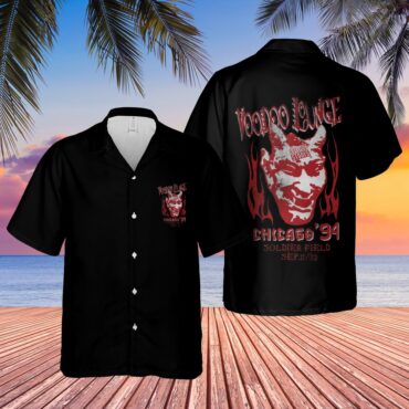 Rolling Stones Voodoo Lounge Chicago '94 Hawaiian Shirt