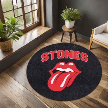 Rolling Stones Varsity Vintage Carpet Rug