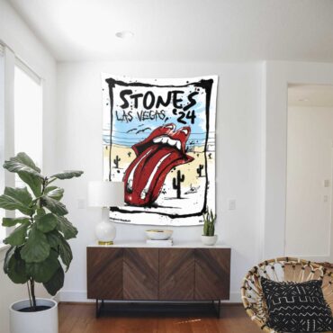 Rolling Stones Hackney Diamonds Las Vegas, NV 2024 Tapestry