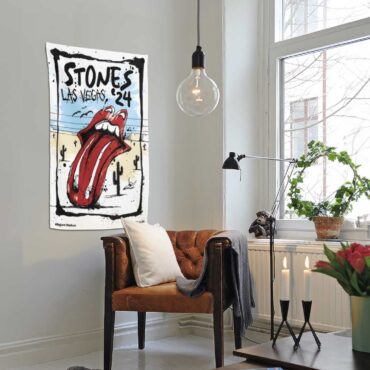 Rolling Stones Hackney Diamonds Las Vegas, NV 2024 Tapestry