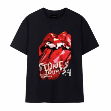 The Rolling Stones Hackney Diamonds 2024 Tour Shirt