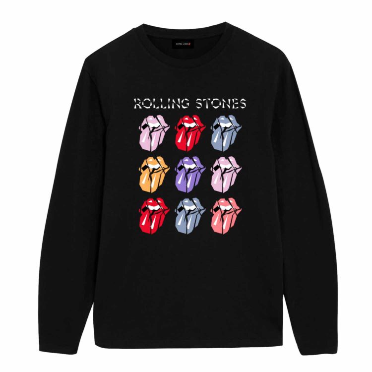 The Rolling Stones Hackney Diamonds Multi Color Tongue Shirt