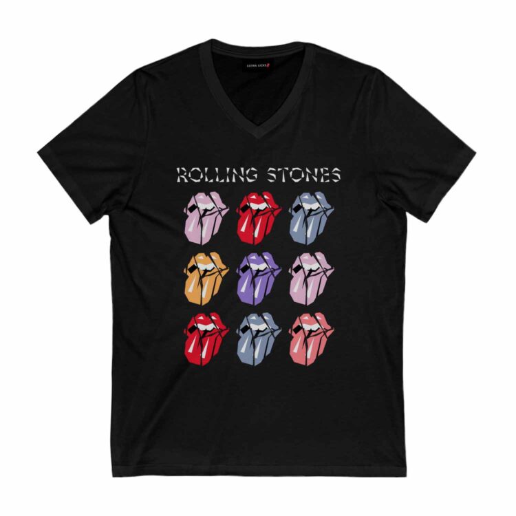 The Rolling Stones Hackney Diamonds Multi Color Tongue Shirt