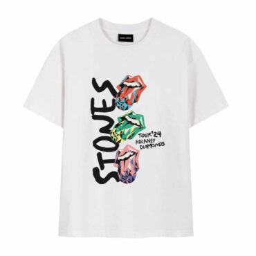 The Rolling Stones Hackney Diamonds Color Tongues Tour Shirt