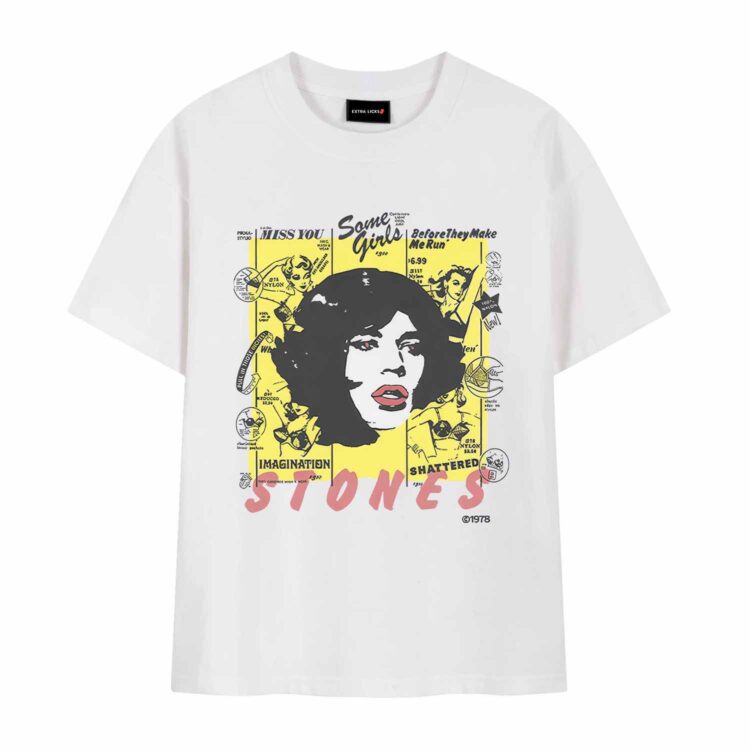 Rolling Stones Some Girl Collage Shirt
