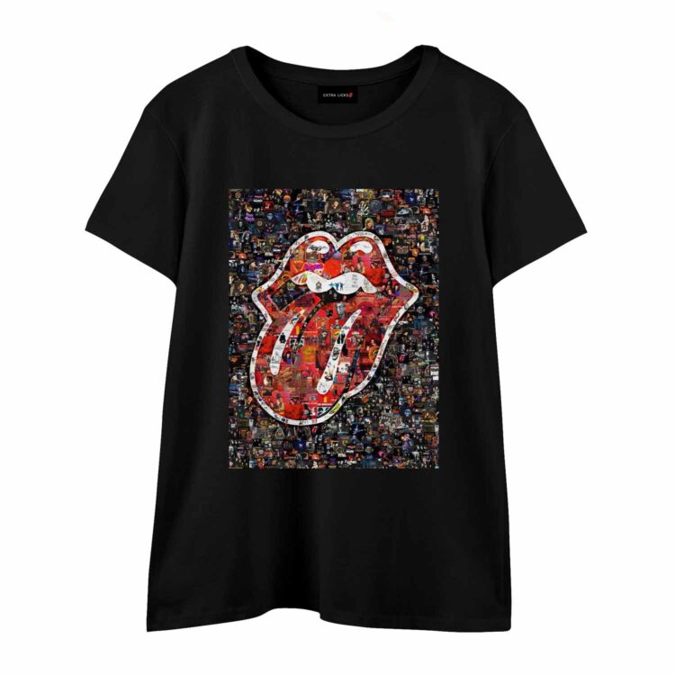 The Rolling Stones Tongue Logo Albums 60s 70s Shirt
