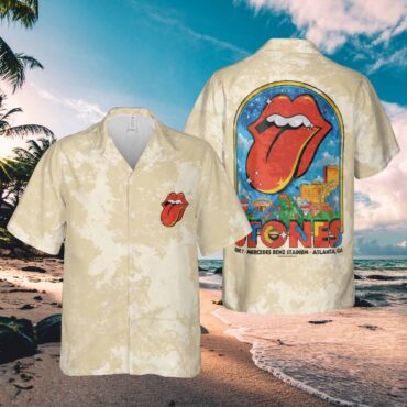 Rolling Stones Hackney Diamonds Atlanta, GA 2024 Hawaiian Shirt