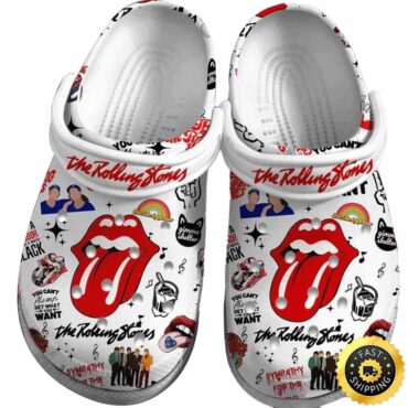 The Rollings Stones Rock Band Big Tongue Clogs