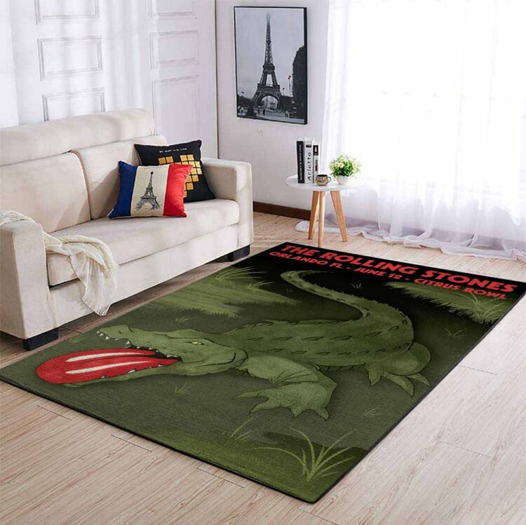 Rolling Stones Zip Code 2015 Alligator Orlando Rug Carpet