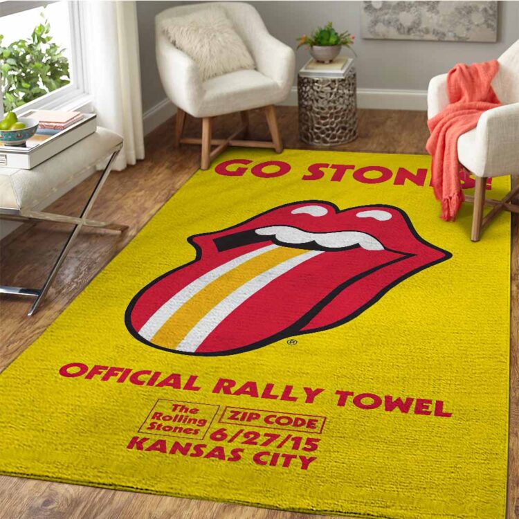 Rolling Stones Zip Code 2015 Kansas City Rug Carpet