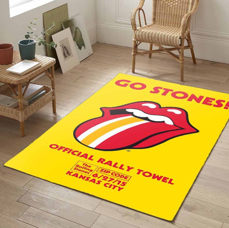 Rolling Stones Zip Code 2015 Kansas City Rug Carpet