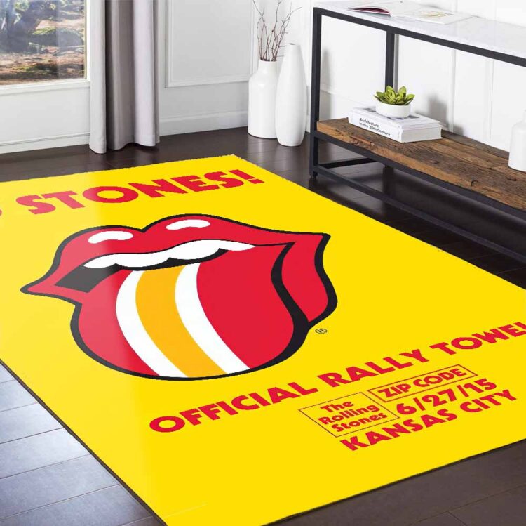 Rolling Stones Zip Code 2015 Kansas City Rug Carpet