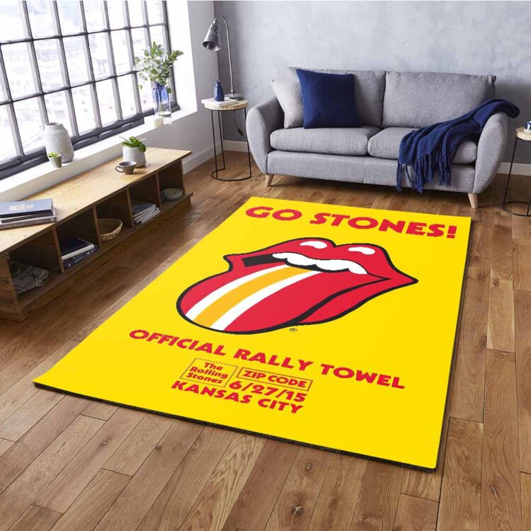 Rolling Stones Zip Code 2015 Kansas City Rug Carpet